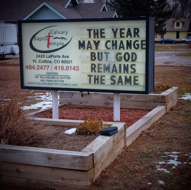 New Year, New Blessings: Church Signs That Ring in the Laughs!