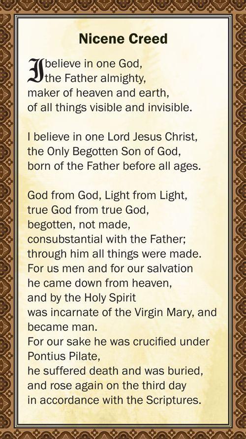 Confessions and Credos: Unpacking the Catholic Nicene Creed!