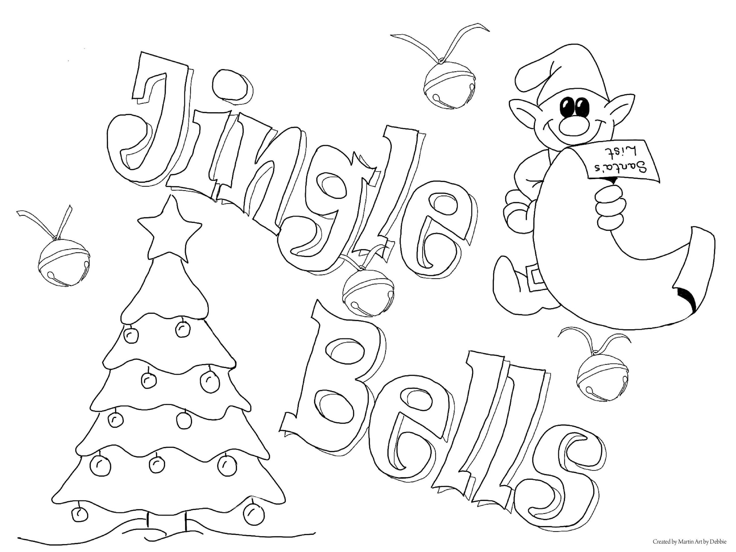 Jingle All the Way: Merry Coloring Pages to Brighten Your PDF!