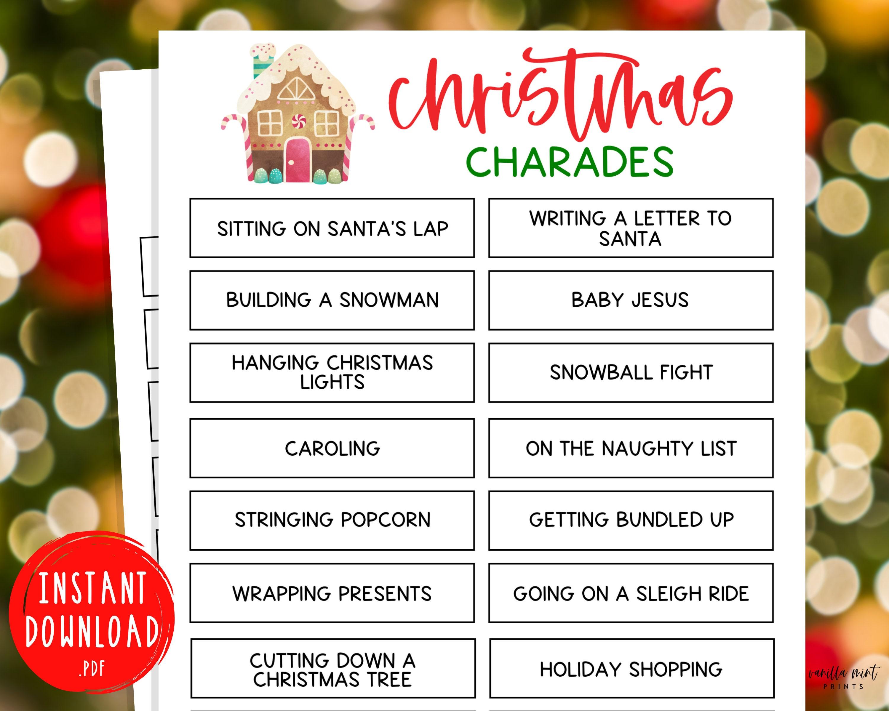 Catchy Christmas⁤ Charades​ That Will Have‍ You Ho Ho Howling