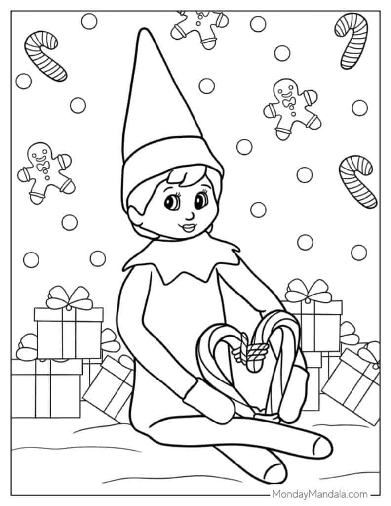 Get‍ Festive and Fabulous: ​Top Elf-Themed ‍Coloring Pages to Spark Your Creativity
