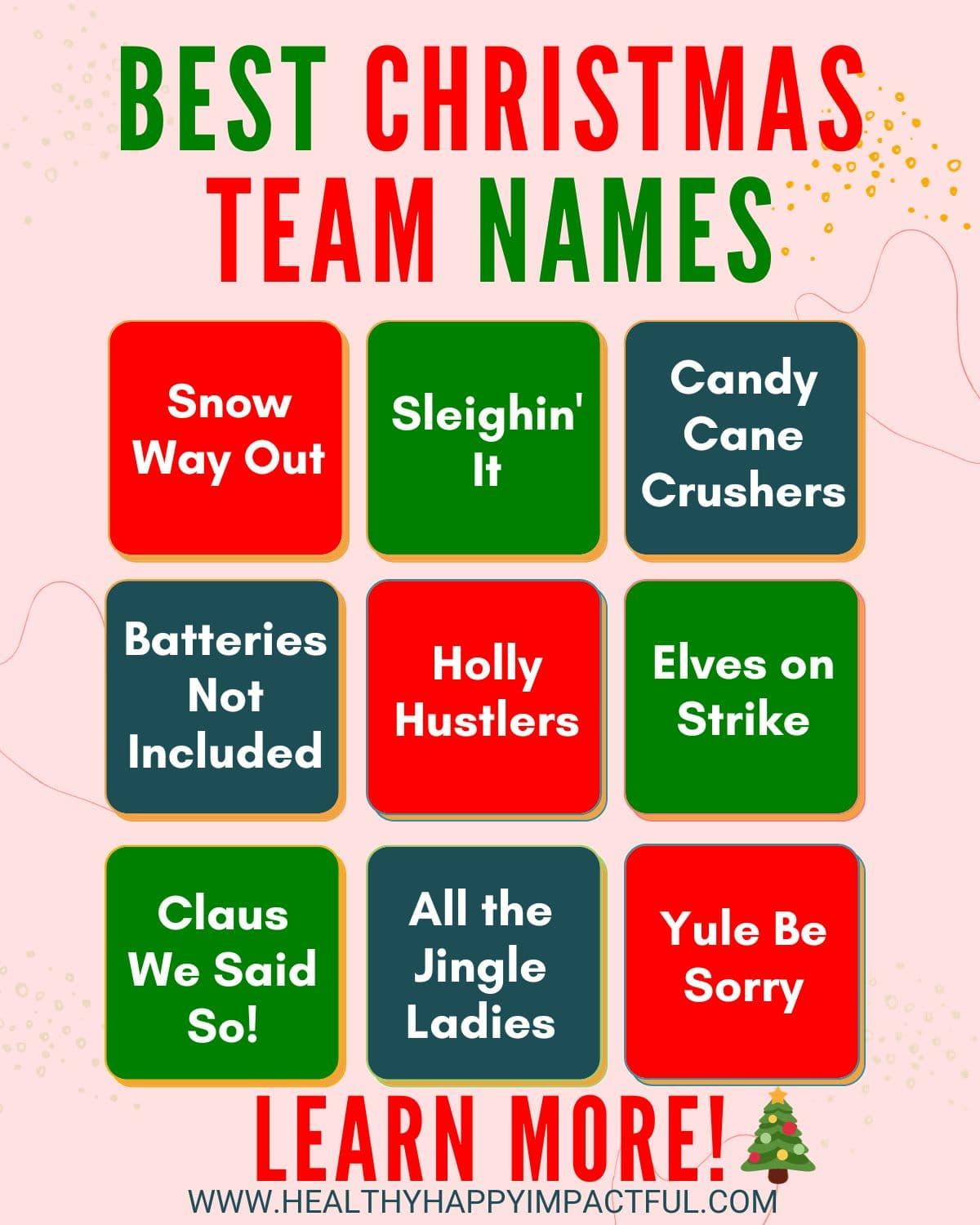 Holiday Shenanigans: ‍Tips for ⁣Creating ⁣a Team Name That Ho-Ho-Ho’s!